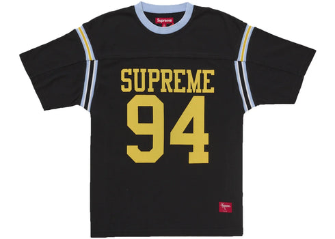 Supreme Split S/S Football Top Black