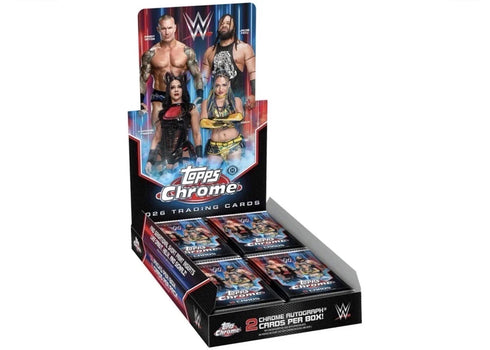 2026 Topps Chrome WWE Hobby Box