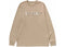 BAPE Kanji Logo Asnka L/S Tee Beige