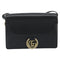 GG Ring Shoulder Bag Leather Small