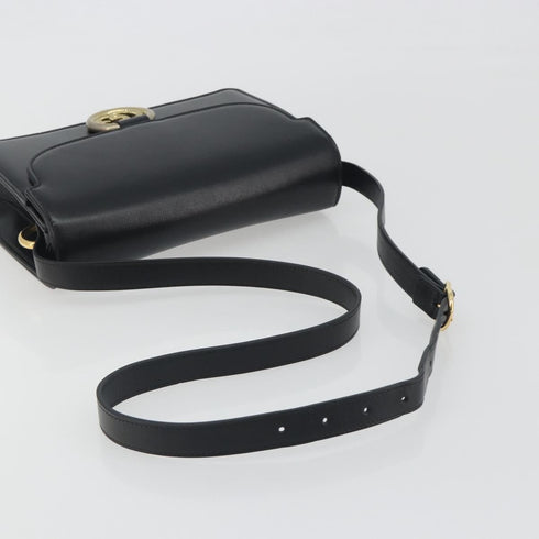 GG Ring Shoulder Bag Leather Small