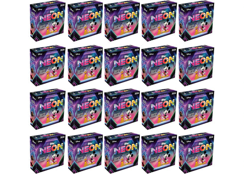 2026 Topps Disney Neon Mega Box Sealed Case (20 Boxes)