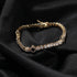VVS Jewelry 4 Leaf Clover Diamond Tennis Chain and Bracelet Bundle