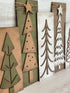 Farmhouse Christmas Tree Sign File SVG, Glowforge, Holiday, Christmas, Rustic, LuckyHeartDesignsCO