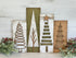 Farmhouse Christmas Tree Sign File SVG, Glowforge, Holiday, Christmas, Rustic, LuckyHeartDesignsCO