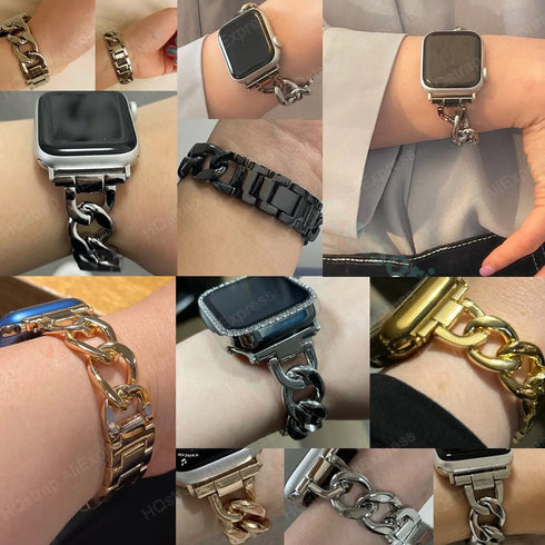 Cuban Chain Apple Watch Band