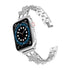 Floral Sparkle Stainless Steel Apple Watch Band