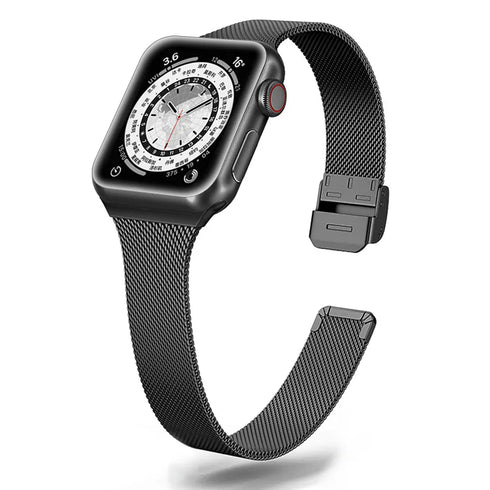 Slim Fit Metal Apple Watch Band
