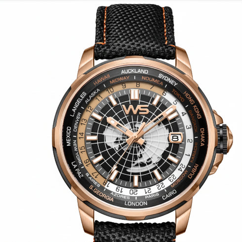 VVS Watches™ Voyager | Earth GMT