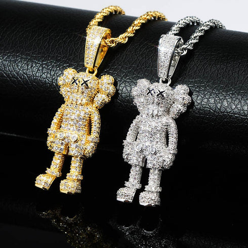 Kaws 3D Pendant Necklace