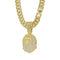 BG BAPE-Inspired Pendant Necklace Rapper Chain