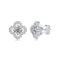 VVS Jewelry 18K Gold-Plated 925 Sterling Silver Moissanite Earrings