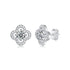 VVS Jewelry 18K Gold-Plated 925 Sterling Silver Moissanite Earrings