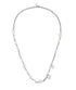 Asap Rocky-Inspired Pearl Cuban Link Necklace Rapper Chain