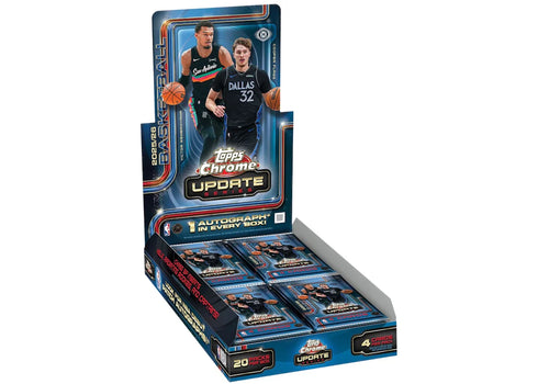 2025-26 Topps Chrome Updates Basketball Hobby Box