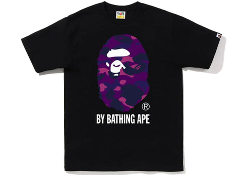 BAPE Color Camo By Bathing Ape Tee (FW22) Black Purple