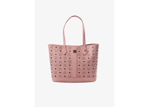 MCM Liz Vi Medium Shopper Soft Pink