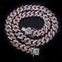12mm Two Tone Miami Cuban Chain and FREE Bracelet