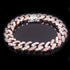 12mm Two Tone Miami Cuban Chain and FREE Bracelet