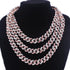 12mm Two Tone Miami Cuban Chain and FREE Bracelet
