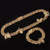 18k Gold Miami Butterfly Cuban Chain + Free Butterfly Cuban Bracelet