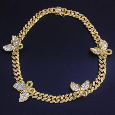 Paris Mini Cuban Link Choker Chain