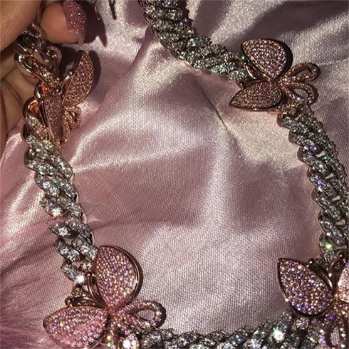 Paris Mini Cuban Link Choker Chain