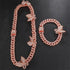 18k Gold Miami Butterfly Cuban Chain + Free Butterfly Cuban Bracelet