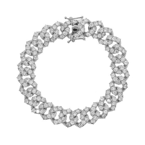 Wifey Iced Cuban Anklet