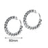 Vintage Cuban Hoop Earrings