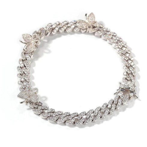 Butterfly Bae Cuban Anklet