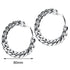 Vintage Cuban Hoop Earrings