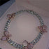 Paris Mini Cuban Link Choker Chain