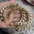 Vintage Cuban Hoop Earrings