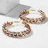 Vintage Cuban Hoop Earrings