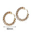 Vintage Cuban Hoop Earrings