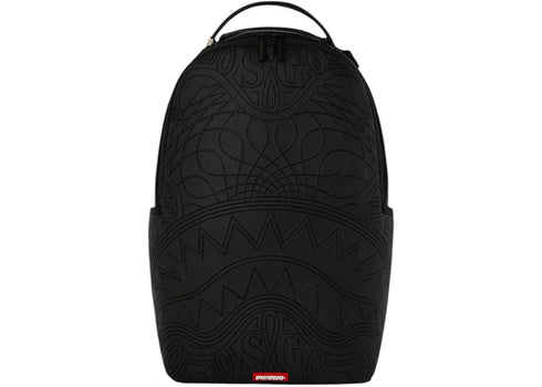 Sprayground Mythical Monogram Shark Backpack Black
