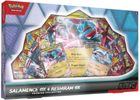 2025 Pokémon Mega Evolution Salamence & Reshiram EX Premium Collection Box