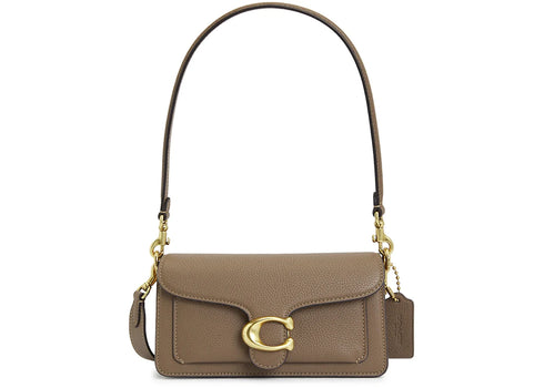 Coach Tabby 20 Shoulder Bag Beige Brown