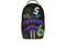 Sprayground Shark Central Stencils DLXSV Backpack Black/Purple