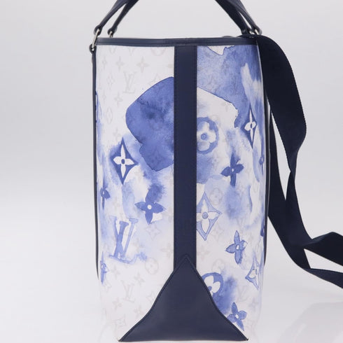 New Tote Limited Edition Monogram Watercolor Canvas GM