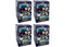 2025 Panini Optic Donruss Football NFL (Purple Shock Parallells) Blaster Box 4x Lot