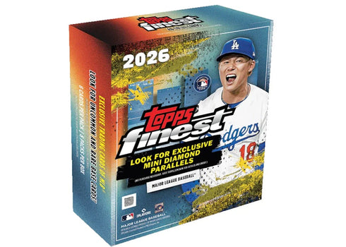 2026 Topps Finest Baseball Mega Box