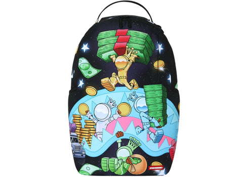 Sprayground Astro Crew Space Stacks Backpack Multicolor
