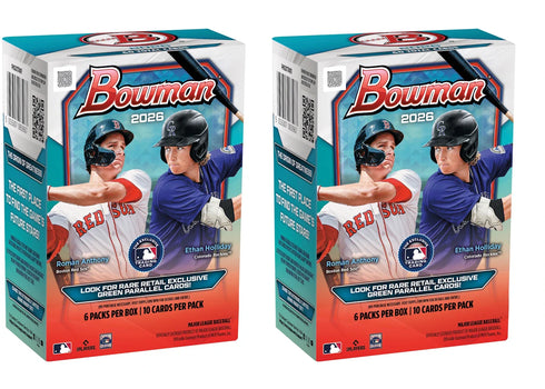 2026 Bowman Baseball Value Box 2x Lot