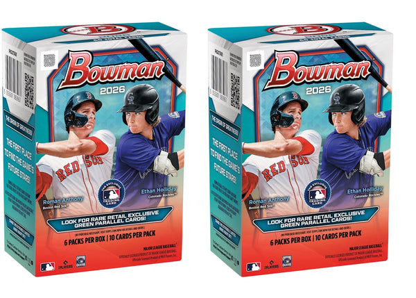 2026 Bowman Baseball Value Box 2x Lot