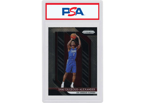 Shai Gilgeous-Alexander 2018 Panini Prizm Rookie #184 (PSA Graded)