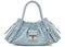 Marc Jacobs Suede Cristina Small Satchel Bag Blueist