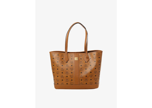 MCM Liz Vi Shopper Medium Cognac Bag Cognac
