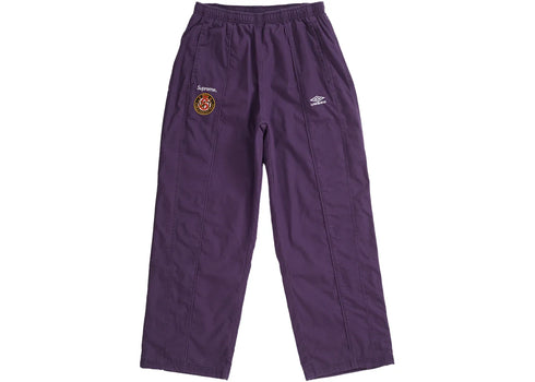 Supreme Umbro Cotton Ripstop Track Pant (SS26) Plum